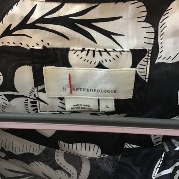 Anthropologie Somerset Blouse Top L Floral - Picture 3 of 6